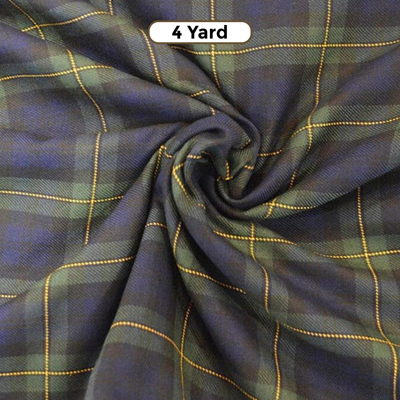 Tartan Plaid Kilt Poly Rayon Blend Fabric 60 Inches Wide for Traditional Kilts, Home Decor, & Apparel